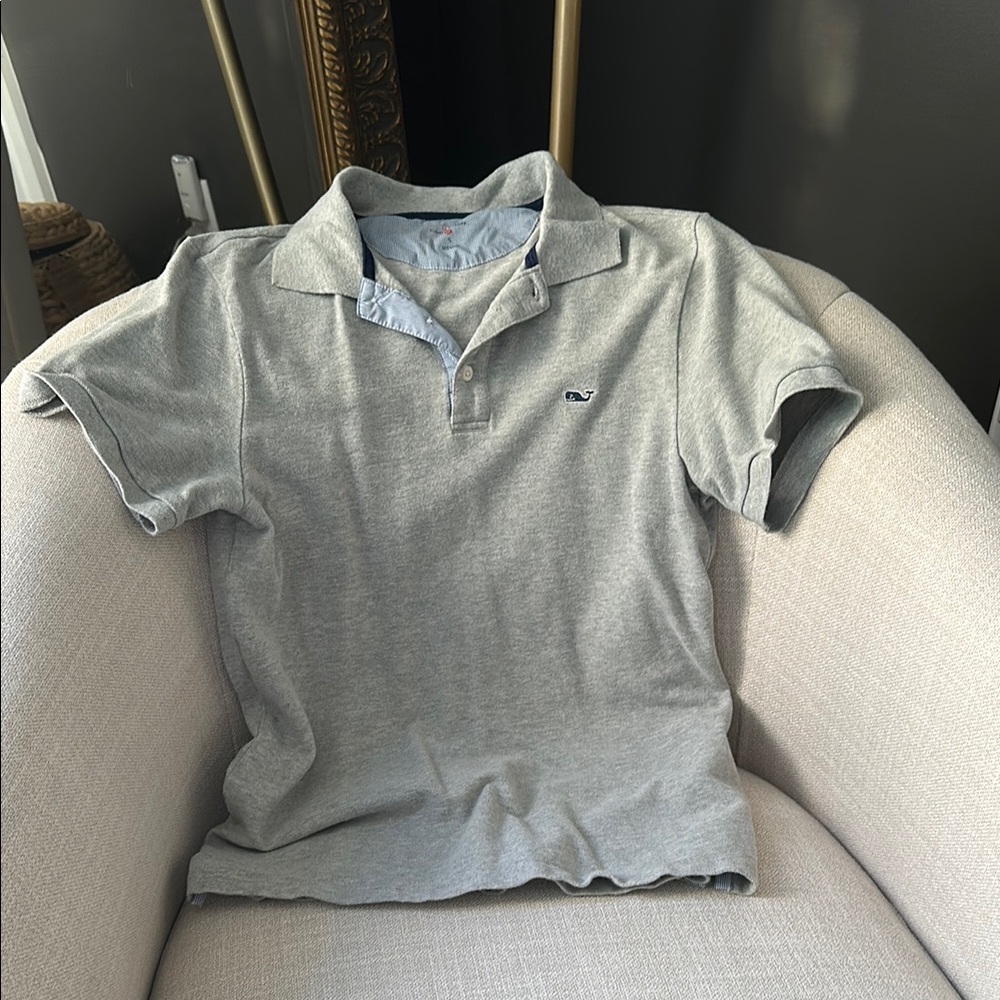 Vineyard vines Gray Polo Shirt